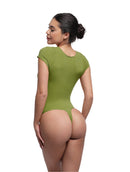 V-Neck Sculpting Tee Bodysuit