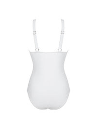The Sculpting V-Neck Mesh Suit