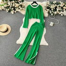 Curvies Cozy Wide-Leg Set