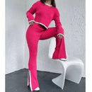 Curvies Cozy Wide-Leg Set