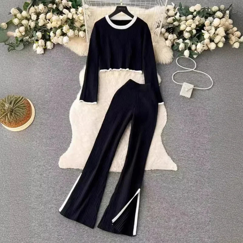 Curvies Cozy Wide-Leg Set
