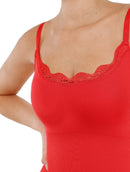 Seamless Laced Thong Bodysuit