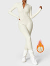 Bella Fleece Long Sleeve Zipper Jumpsuit