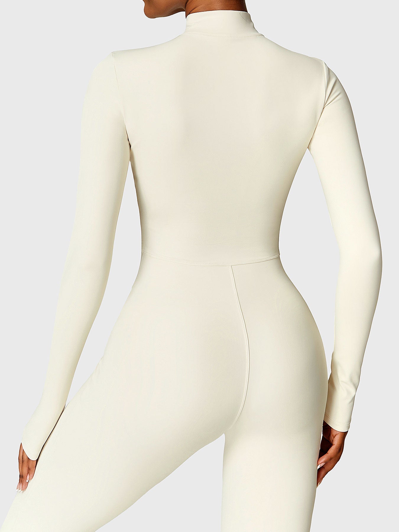 Bella Fleece Long Sleeve Zipper Jumpsuit
