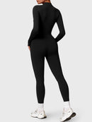 Bella Fleece Long Sleeve Zipper Jumpsuit