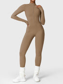Bella Fleece Long Sleeve Zipper Jumpsuit