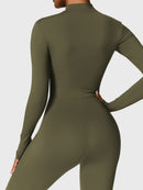 Bella Fleece Long Sleeve Zipper Jumpsuit
