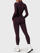 Bella Fleece Long Sleeve Zipper Jumpsuit
