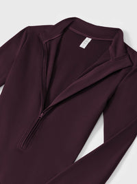 Bella Fleece Long Sleeve Zipper Jumpsuit