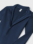 Bella Fleece Long Sleeve Zipper Jumpsuit
